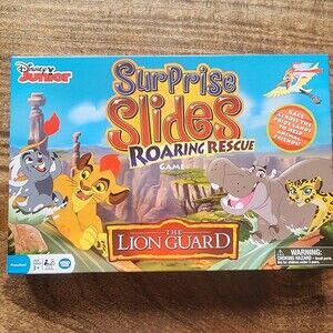 Wonder Forge Disney Lion Guard Surprise Slides Roaring Rescue Board Game 2016